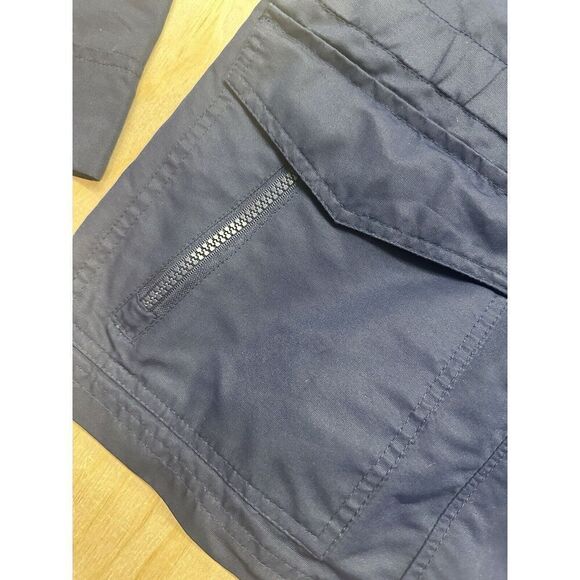 Polo Sport Womens Windbreaker Size Medium Athletic Running Jacket Cinch Waist - Picture 3 of 10